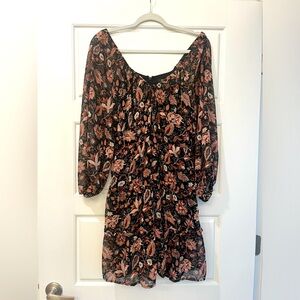 Long Sleeve Chiffon Madewell Holiday Dress